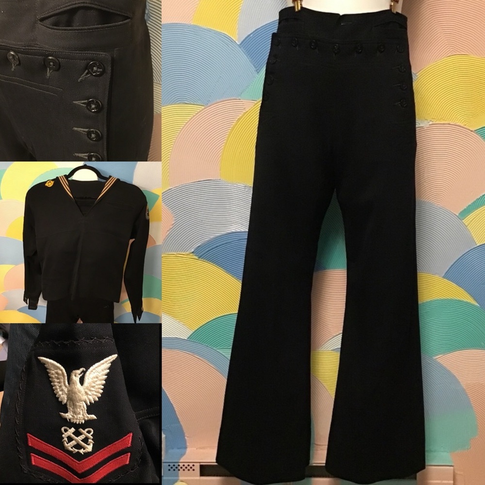 World war 2 Vintage Navy seal outfit size S with patches